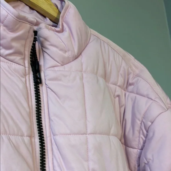Avec Les Filled Pink Quilted Women's Jacket - Picture 5 of 9